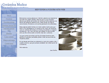 Tablet Screenshot of ceramicamunoz.com